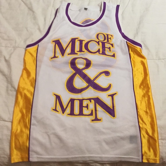 Other - Of Mice & Men band “Lakers” Jersey, size Large